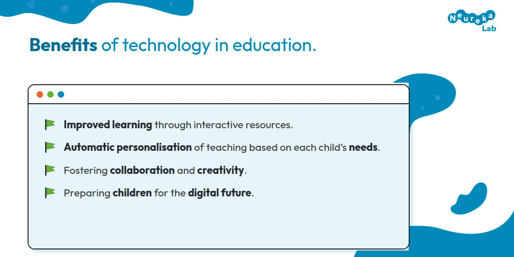 Benefits of technology in education: interactive learning, personalisation, collaboration and the digital future